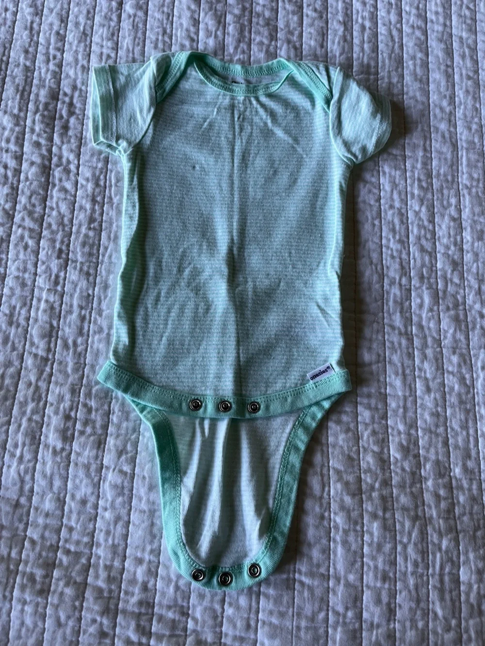 Gerber Onesie Multi-Pack - Pastel Yellow, Mint, White, Gray